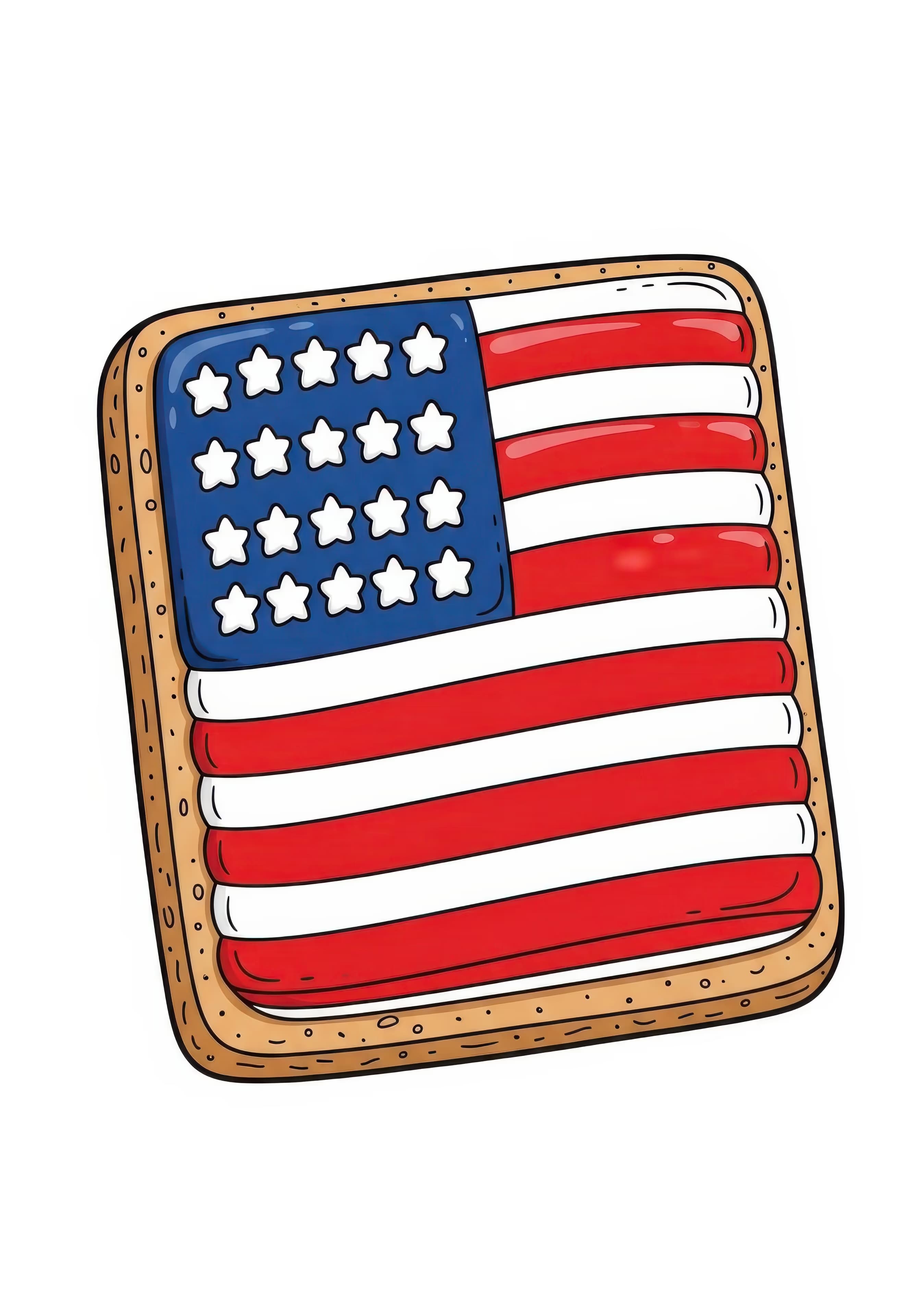 Flag Cookies
