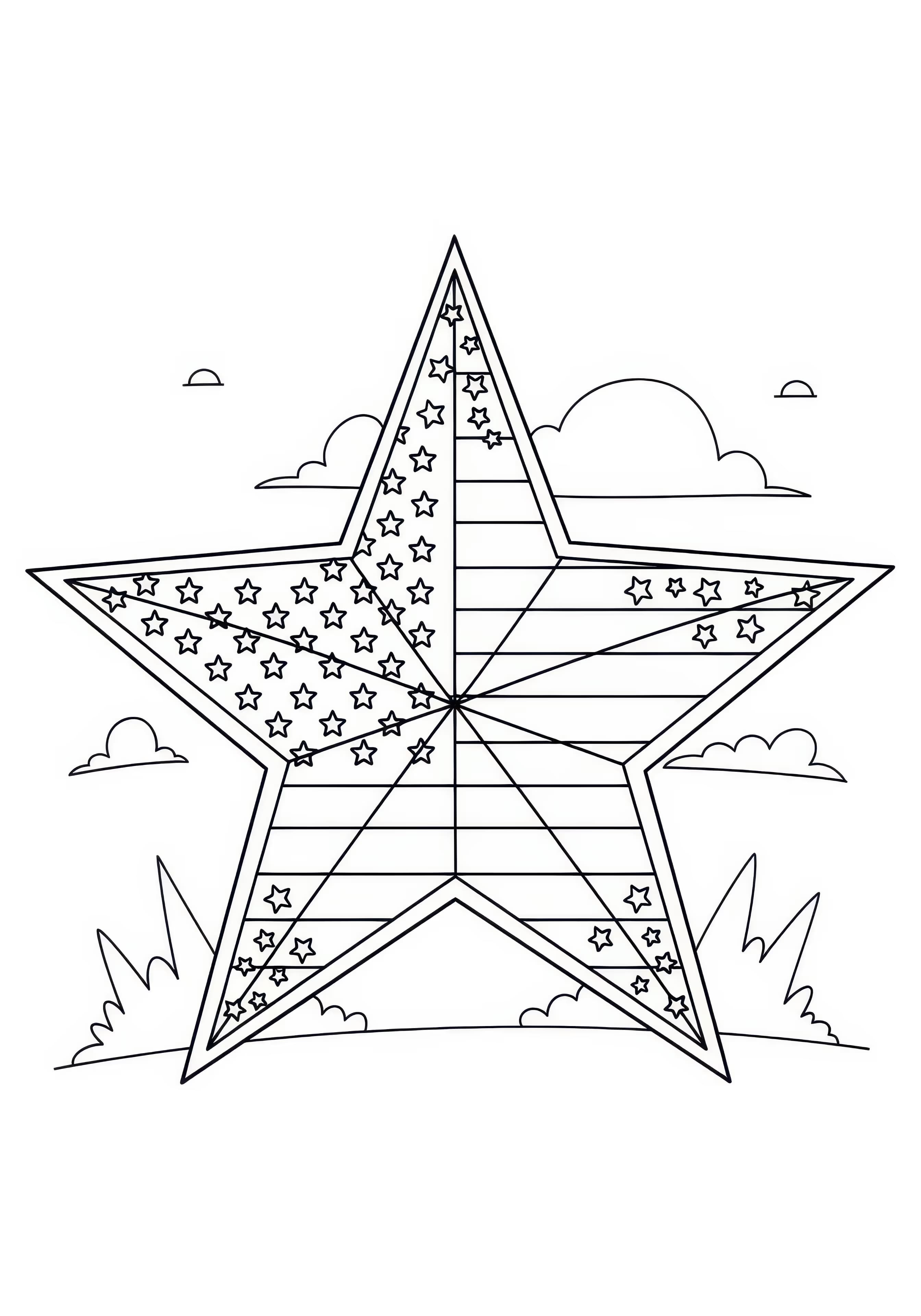 Flag Star