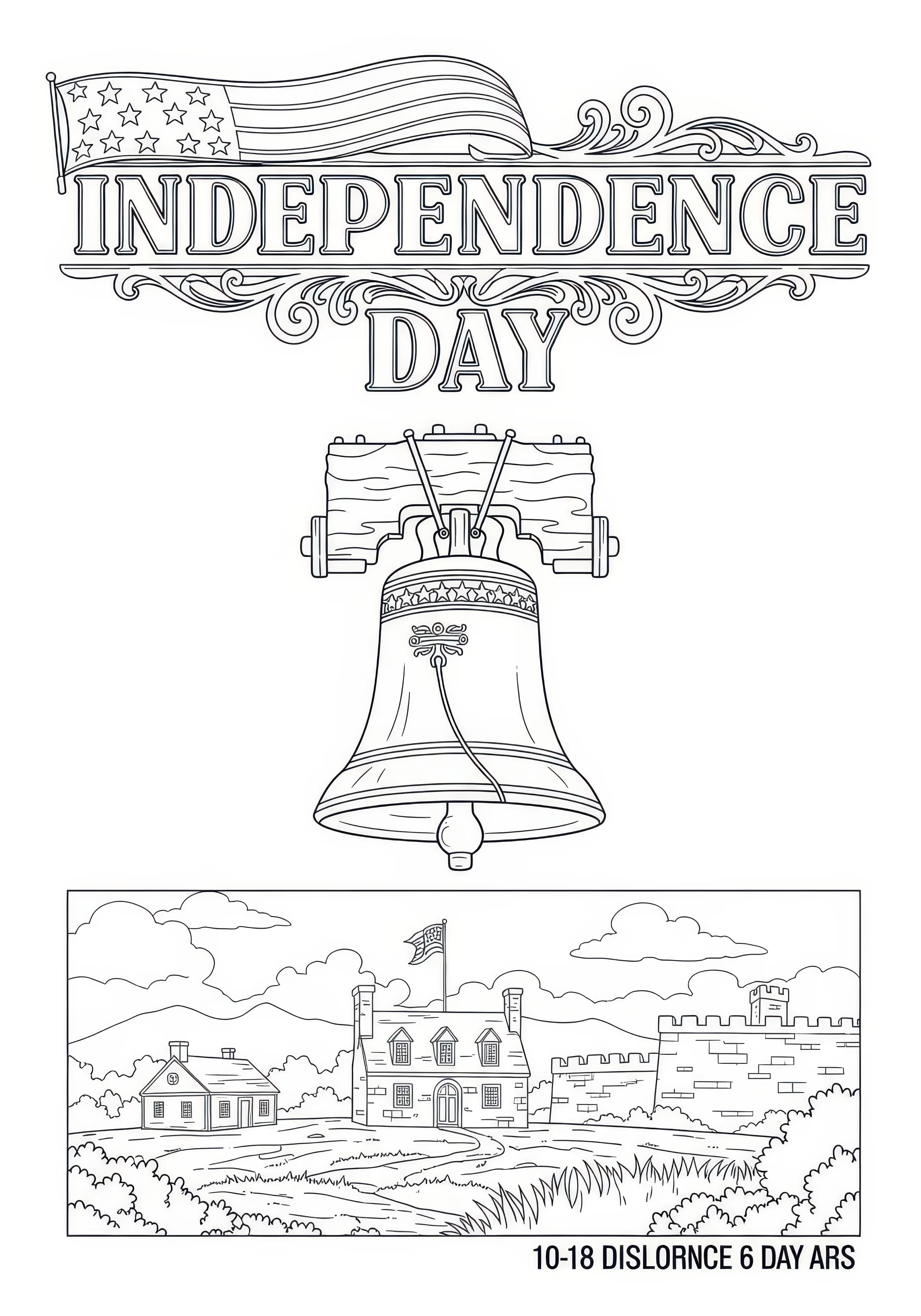 Independence Day Coloring