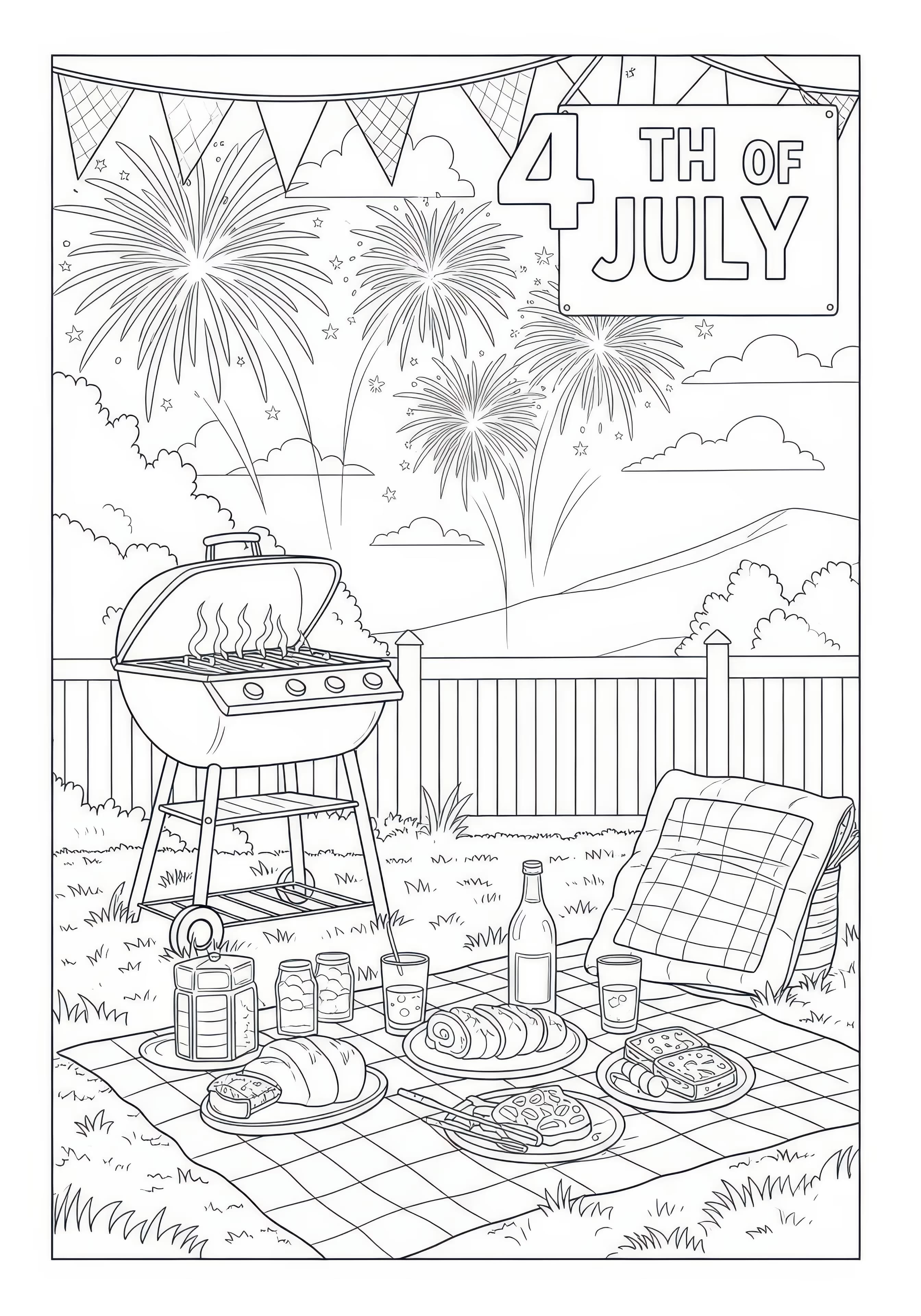July Scene