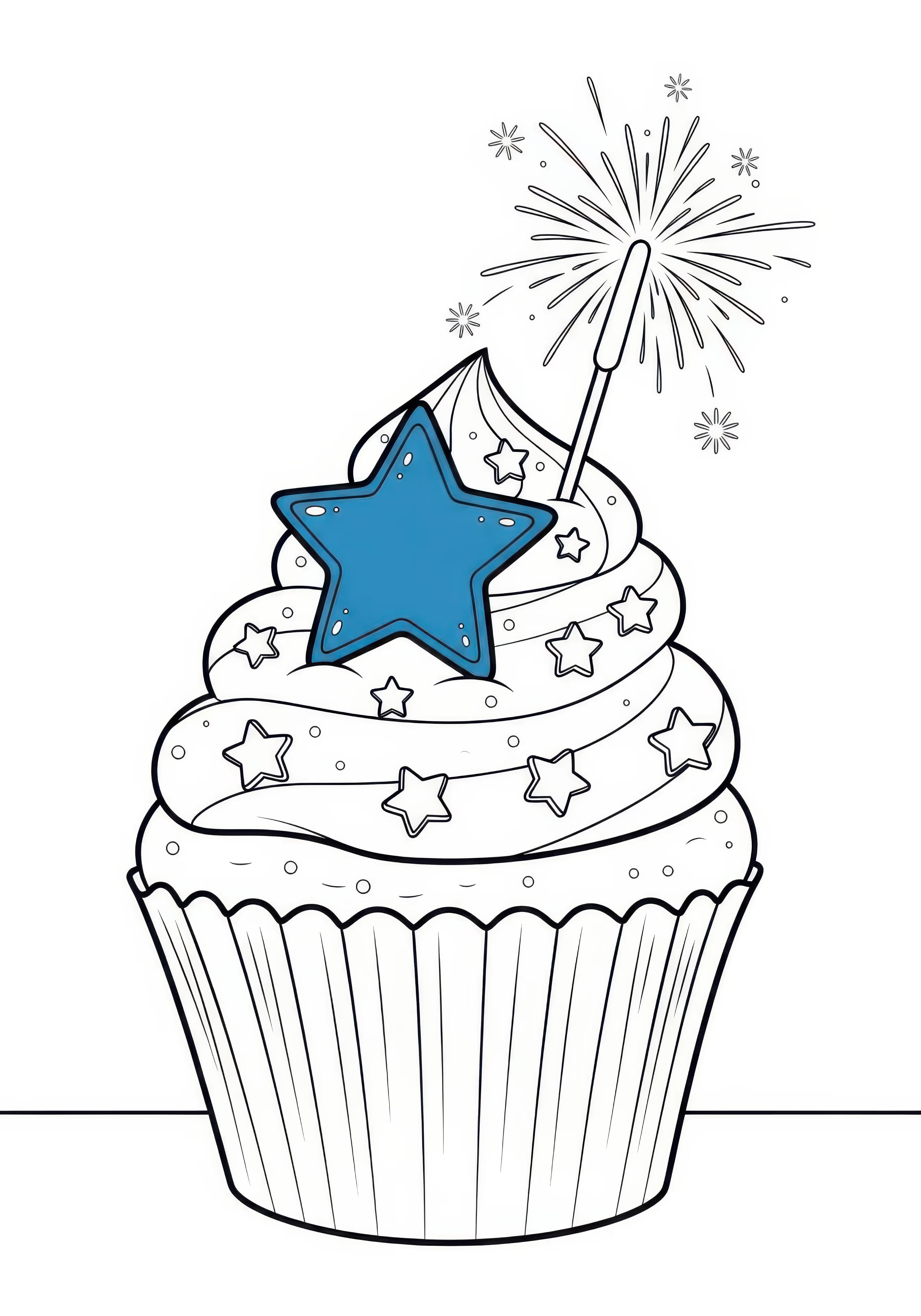 Star Cupcake