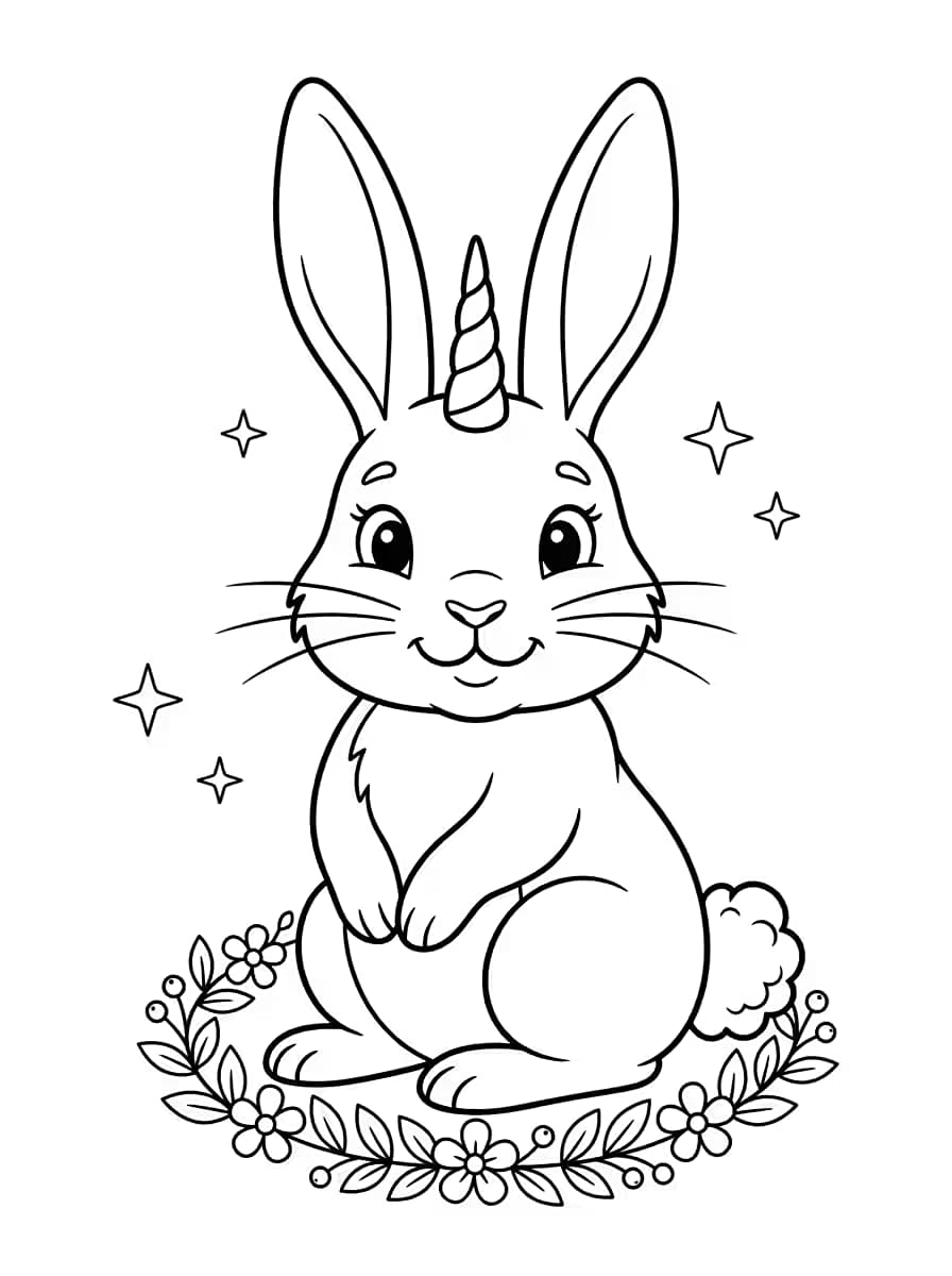 Calm Unicorn Rabbit