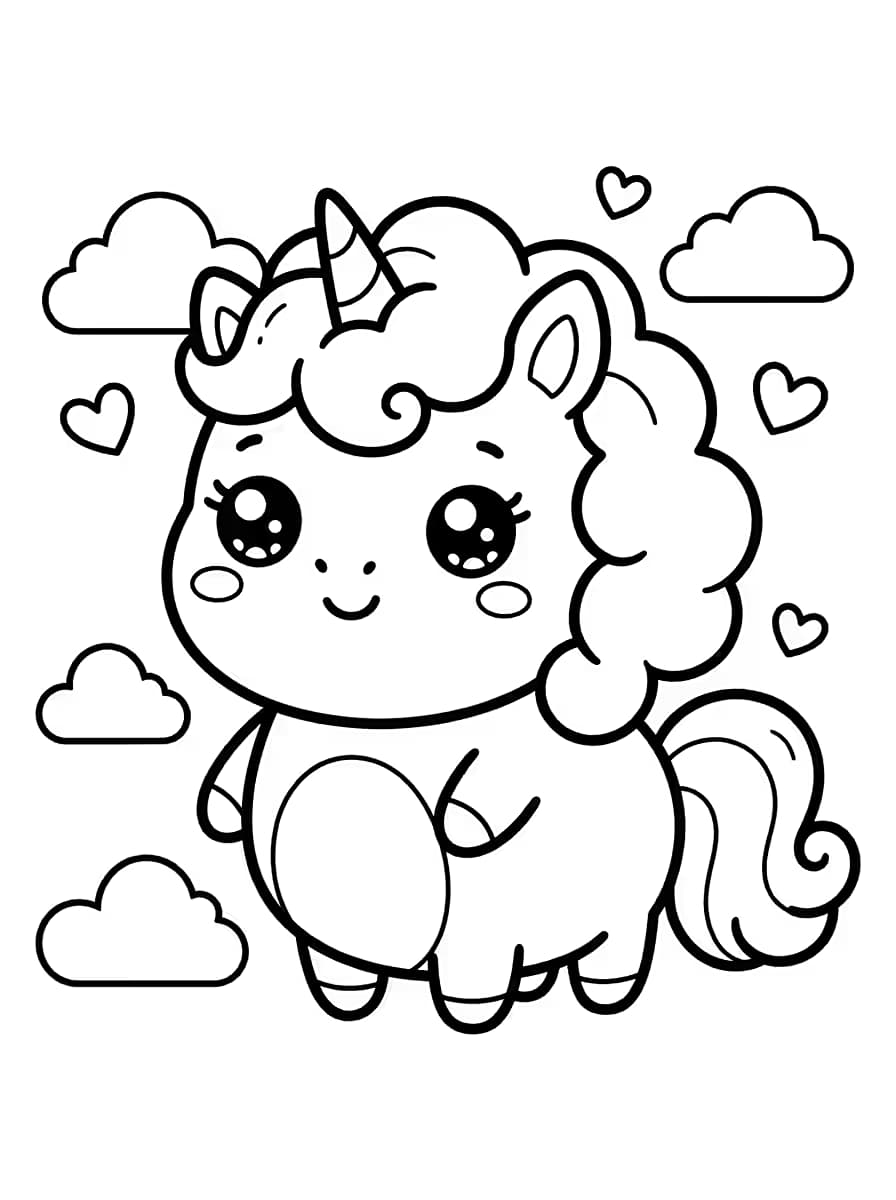 Fluffy Unicorn