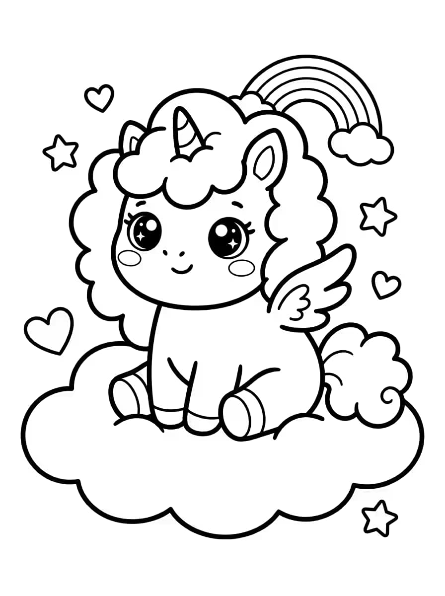Pink Fluffy Unicorn