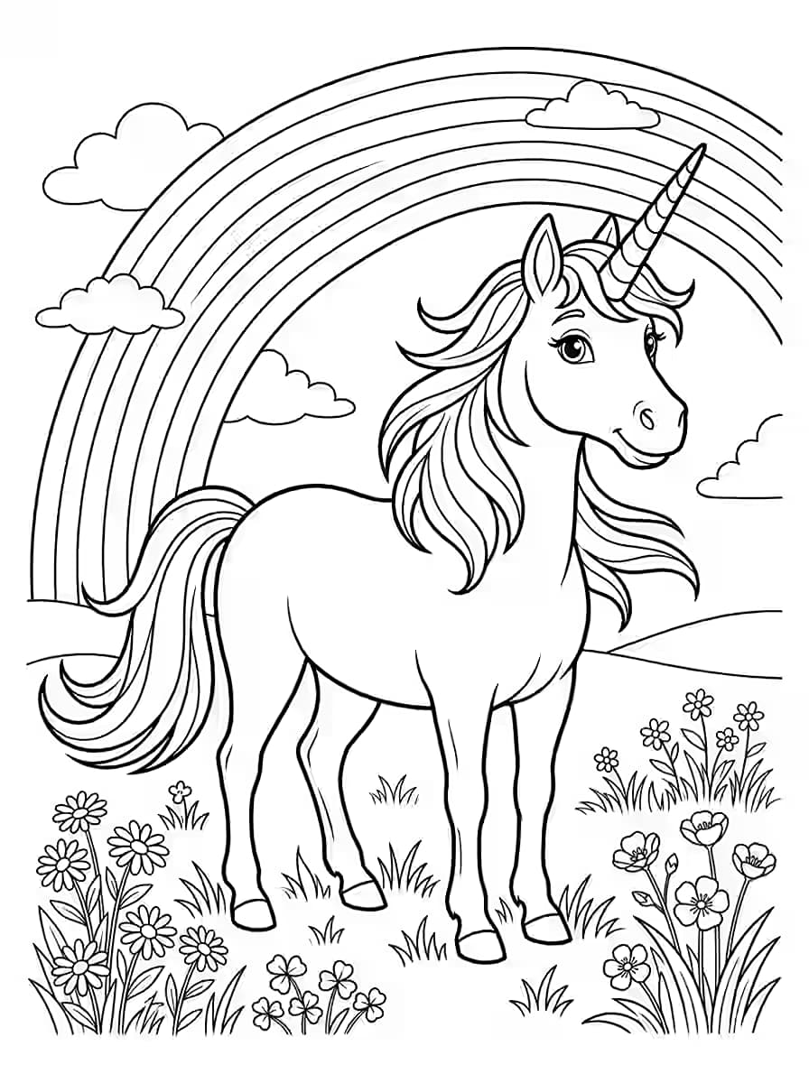 Real Rainbow Unicorn