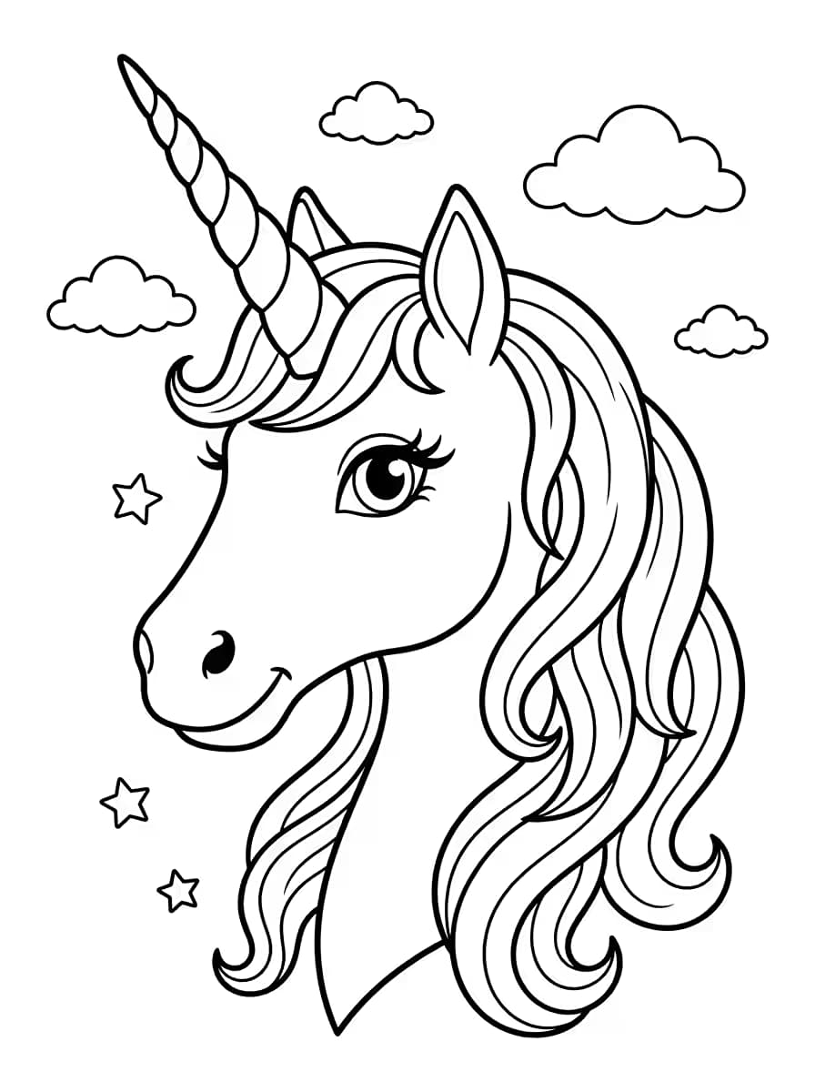 Real Unicorn Head