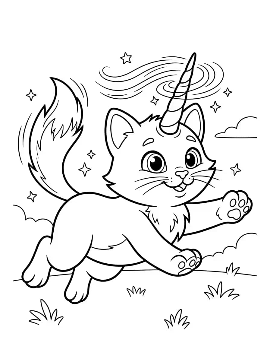 Unicorn Cat
