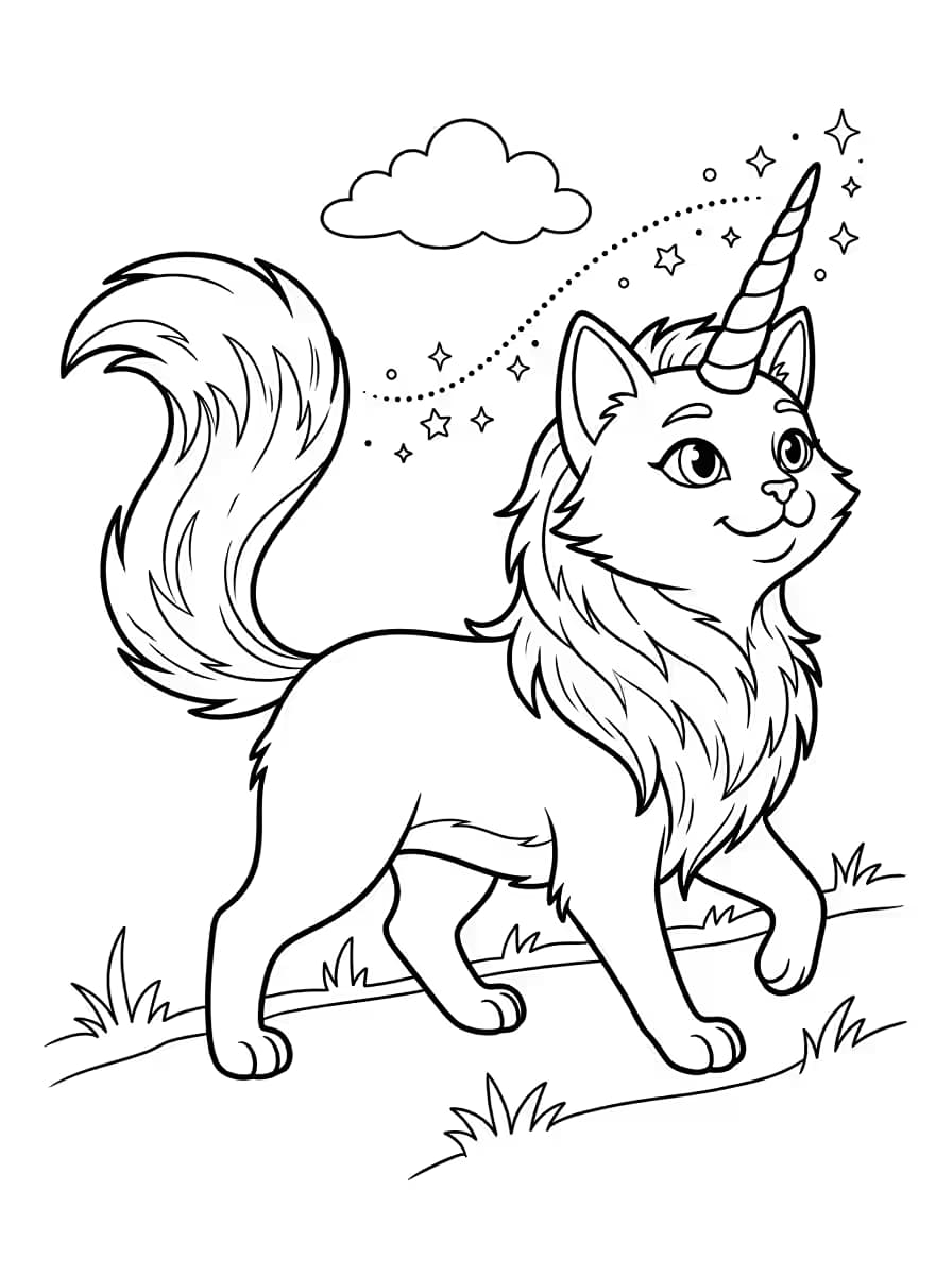 Unicorn Kitty Cat