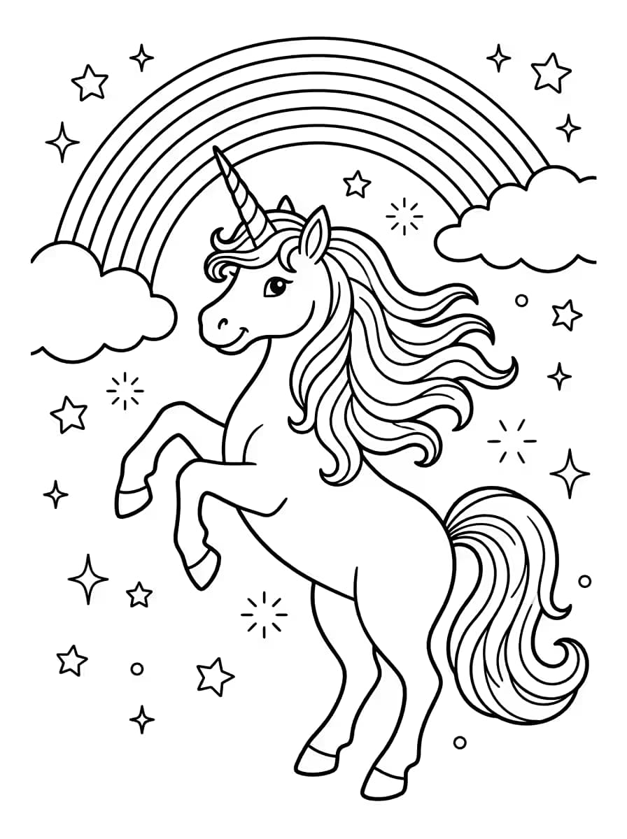 Unicorn Rainbow